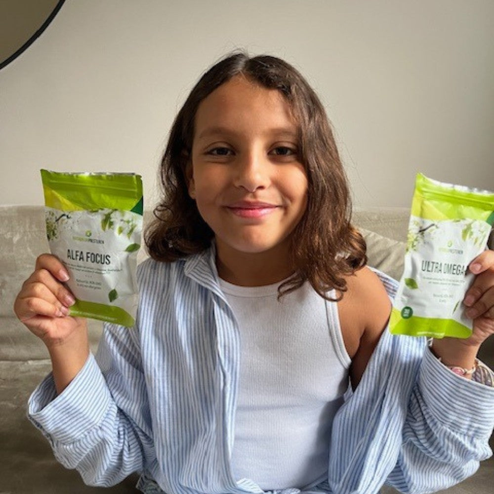 L-theanine, Omega-3 en Glidkruid pakket (LT + O3)