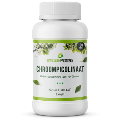 Chroompicolinaat - 200 mcg - Natuurlijk Presteren