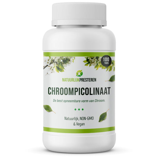 Chroompicolinaat - 200 mcg - Natuurlijk Presteren