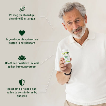 Vegan vitamine D3 25 mcg
